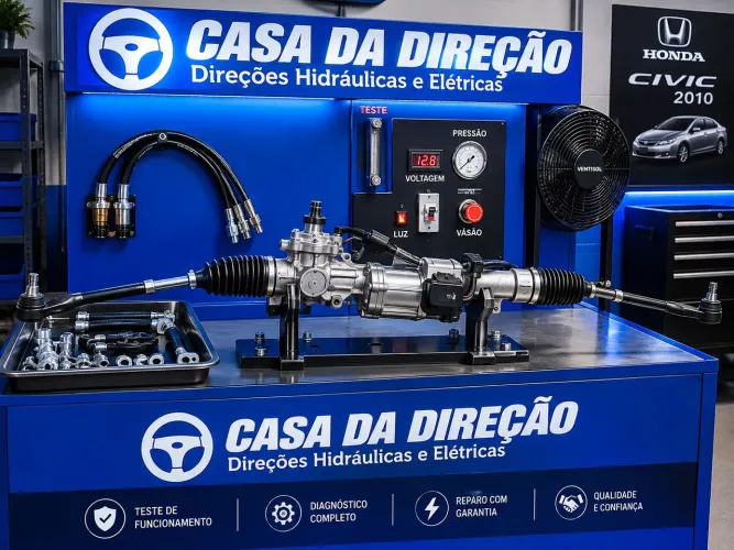 Caixa de direção elétrica Ford focus e fuzion 