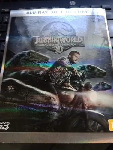 Jurassic World O Mundo dos Dinossauros 3D Blu-Ray + Jurassic World Blu-Ray