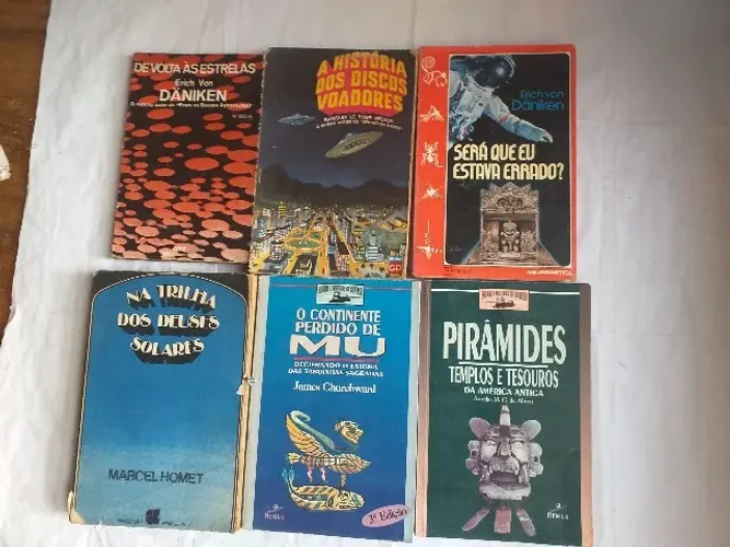livros de ufologia e civilizações antigas ,valores na descrição