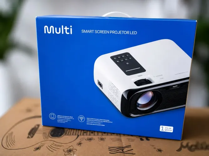Projetor Multilaser Smart Screen 