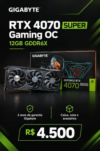 GIGABYTE RTX 4070 SUPER GAMING OC 12GB