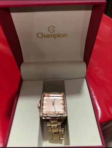 Relogio Feminino Champion Dourado
