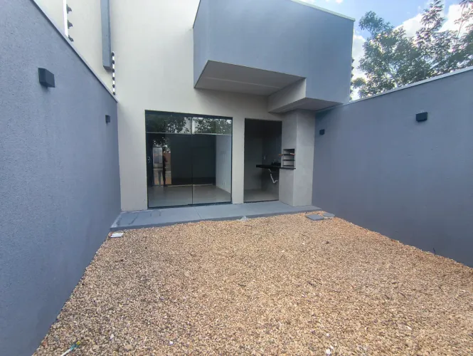 Casa nova com 3 quartos e jardim de inverno à venda na 1603 Sul Palmas/TO