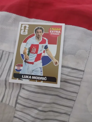 Figurinha legend dourada Copa 2026 Luka Modric 
