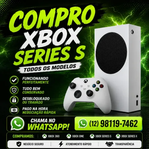 Xbox Series S 512GB Microsoft Original Branco