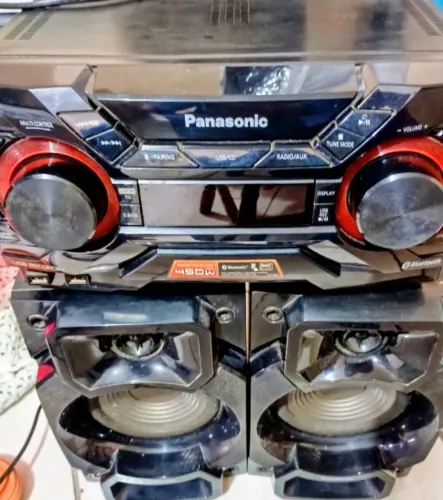 Som Panasonic forte aka 220 parou funcionar