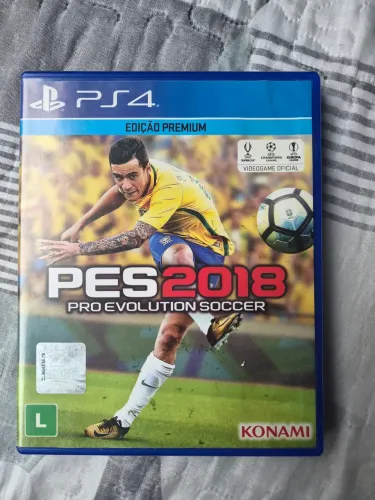 MÍDIA FÍSICA PES 2018 P/ PS4