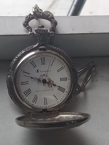 Relógio de bolso Vintage Champion