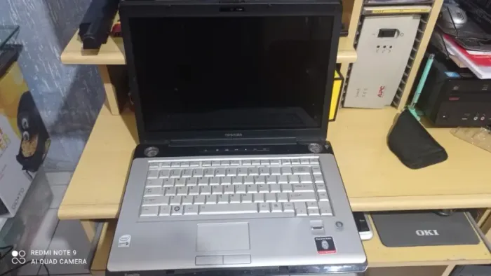 notebook toshiba modelo a-205 defeito