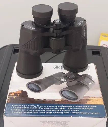 Binóculo Meade 10x50 TravelView - Qualidade Óptica para Observação Versátil
