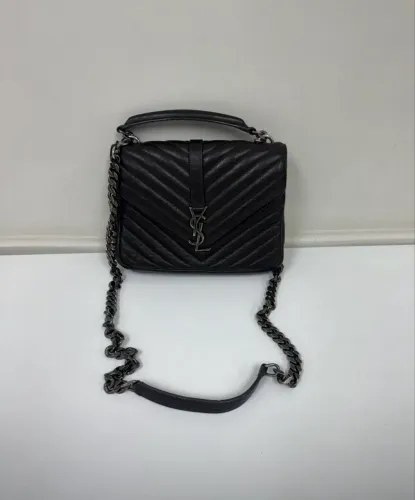 BOLSA YSL ORIGINAL MARRON ESCURA