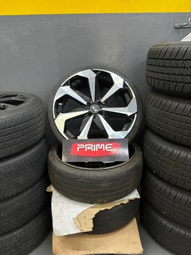Rodas Volkswagen tarantula Aro 20 4x100 com pneus 205/35R20