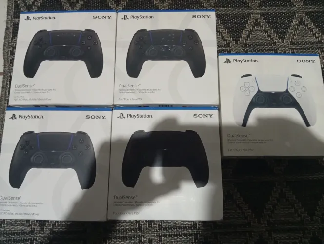 Controle novo lacrado do play 5