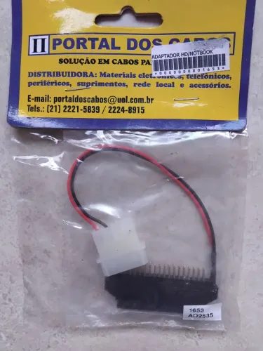 Adaptador ide de 44pinos