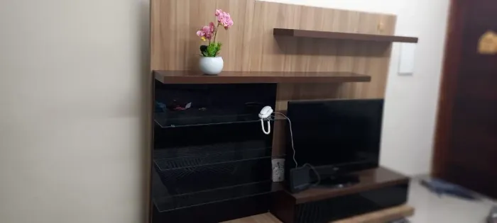 Rack com painel