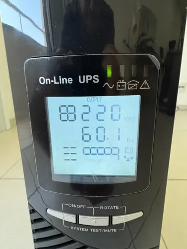 Nobreak 3KVA TS Sahra UPS Senno Baterias novas