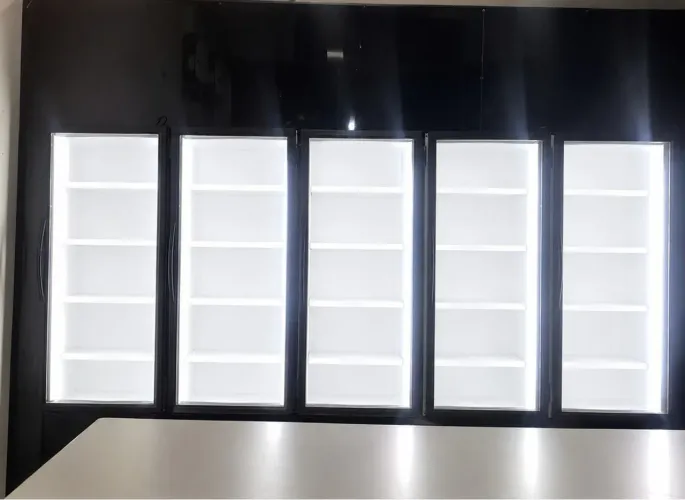 Kit Portas de Vidro p/ Câmara Fria