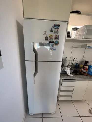 Geladeira Electrolux 400L Turbo Freezer Duplex Branca