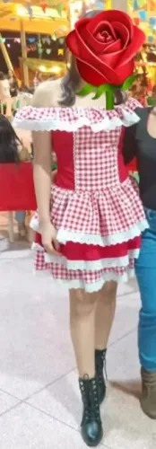 VESTIDO D EQUADRILHA (FESTA JUNINA)