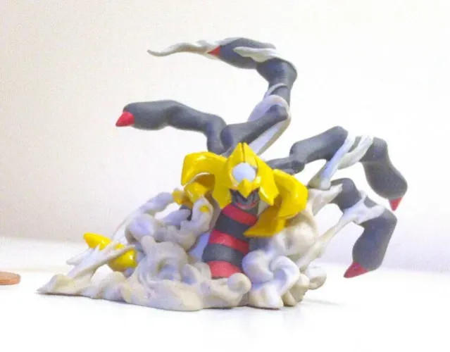 Miniatura Giratina Kaiyodo Lacrada | Bônus de pré-venda Pokémon Platinum