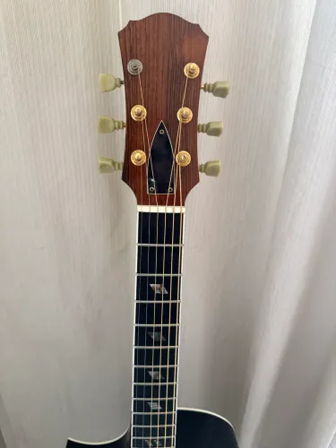 Guitarra semi acustica para canhoto