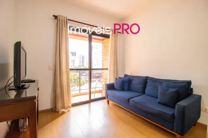 Apartamento moderno na Vila Nova Conceição - 42m² com varanda e serviços exclusivos