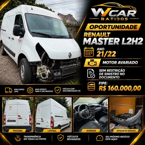 Renault Master 2.3 DCI Furgão 16V Diesel 2022