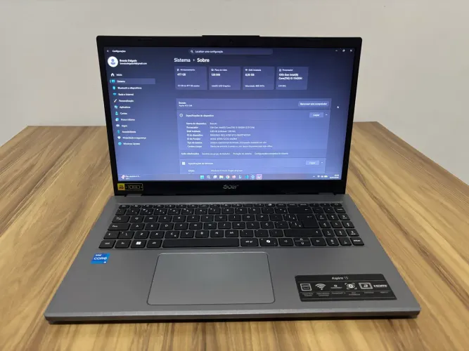 Notebook Acer Aspire 15