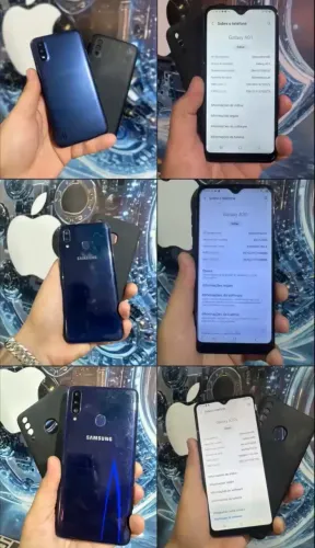 150,00 Celular Samsung barato usado quebrado galho