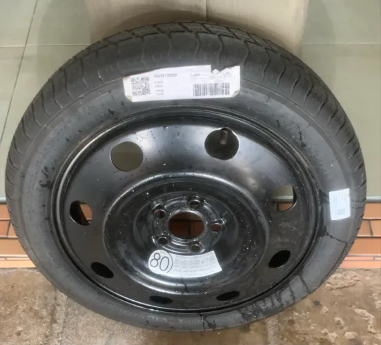 Roda estepe aro 17 furação 5x110 original fiat ou Jeep