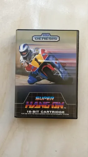 Super Hang-on Sega Mega Drive Genesis Cib 