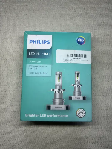 LED Philips H4 6200k 160%