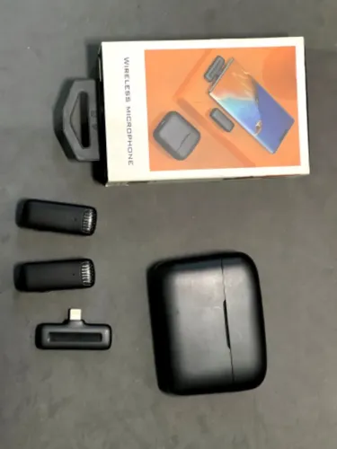 Microfone de Lapela Lightning