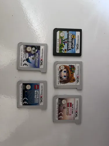 Lote de Jogos Nintendo DS/3DS - R$ 400