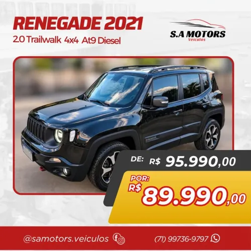 Jeep Renegade Trailhawk 2.0 4X4 TB Diesel AUT 2021