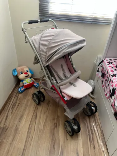 Carrinho bebê Galzerano Reversível ! Forro duplo ! Carrinho e berço ! Ac cartão
