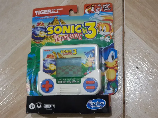 Mini game sonic 3 tiger hasbro gaming lacrado
