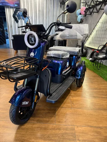 Triciclo Elétrico Star 1000w Azul 