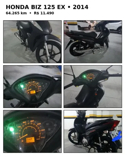 Honda Biz- Muito conservada, Econômica e Pronta Para Rodar.