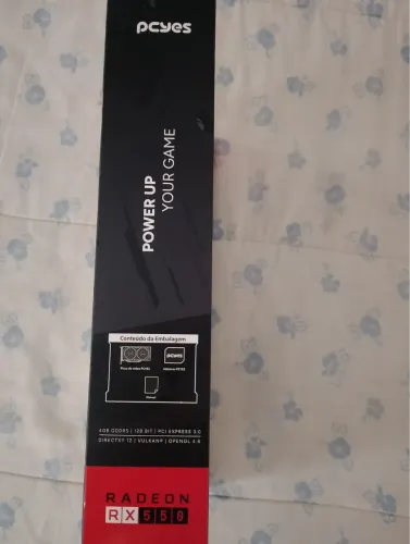 Placa de vídeo - Rx 550 4gb