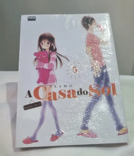 Mangá A casa do Sol vol.5 LACRADO