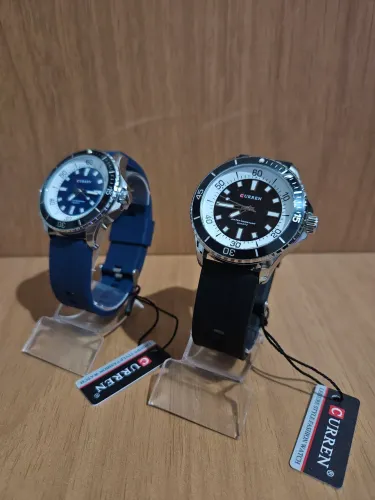 Relógio Masculino curren Novo pulseira removível