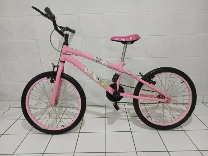 Bicicleta Infantil Feminina Aro 20 Rosa