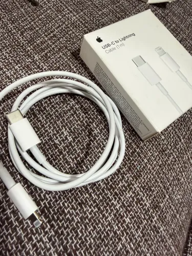 CABO CARREGADOR IPHONE ORIGINAL (USB-C LIGHTNING)