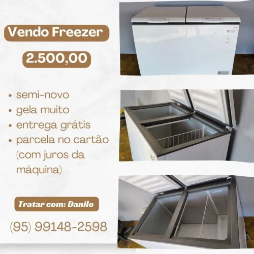 Vendo freezer 