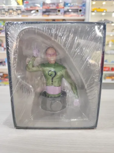 Busto Charada Batman DC Eaglemoss Original - Lacrado De Fábrica