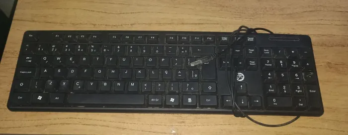 Teclado básico de escritório funcionando 100%