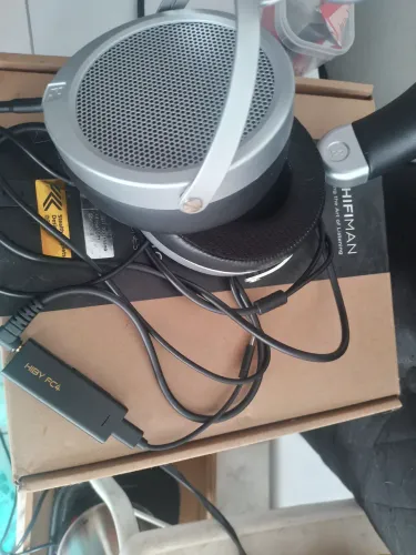 Fone planar HifiMan Deva Pro + amplificador HiBy FC4