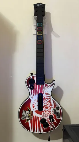 Guitarra Lespaul Xbox 360/Pc Guitar Hero Em Perfeito Estado!