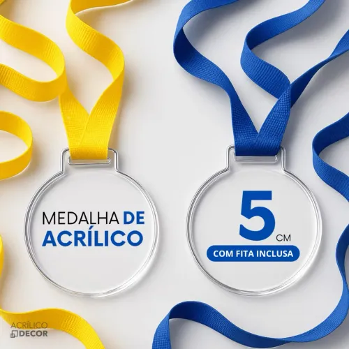 Medalha Acrílica
